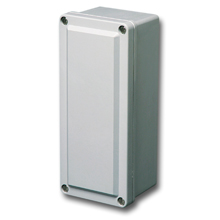 B-Line Wallmount Enclosure; 17" x 3" x 2"; Fiberglass; Solid Cover; Screw Connection; NEMA 6P