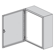 B-Line Dead Front Panel; for 24" x 20" Premier series enclosure; gray ANSI 61
