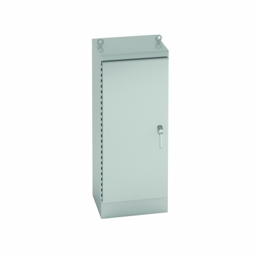 B-Line by Eaton Freestanding Enclosure; 72" x 24" x 18"; Stainless Steel 304; Solid Door; Hinge Connection; NEMA 4X