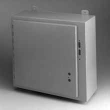 B-Line Disconnect Enclosure; 60" x 37" x 16"; Carbon Steel; 1 Door; Hinge Connection; NEMA 12