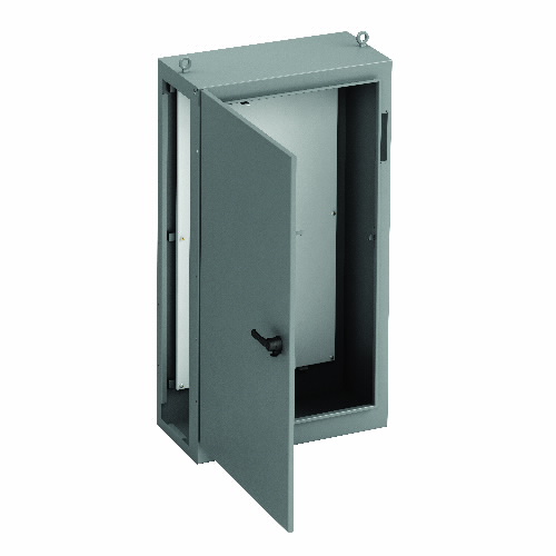 B-Line by Eaton Freestanding Disconnect Enclosure; 84" x 78" x 18"; Carbon Steel; Solid Door; Hinge Connection; NEMA 12