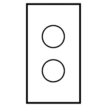 B-Line Pushbutton Enclosure; 6" x 4" x 4.75"; Carbon Steel; Solid w/ 2 30mm Holes Cover; Screw Connection; NEMA 12