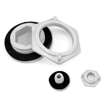 B-Line Oil-Tight Hole Seal; for 4" conduit hole; for fiberglass enclosure