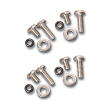 B-Line Screws; for fiberglass enclosure; stainless steel; 4 sets