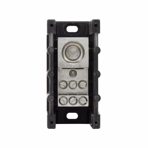 Bussmann by Eaton Power Distribution Block; 380A; 600VAC; 1-Pole; Box Terminals; 1/6 Line/Load Terminal Openings; Panel Mount