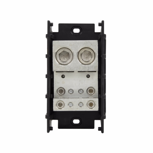 Bussmann by Eaton Power Distribution Block; 840A; 600VAC; 1-Pole; Box Terminals; 2/8 Line/Load Terminal Openings; Panel Mount