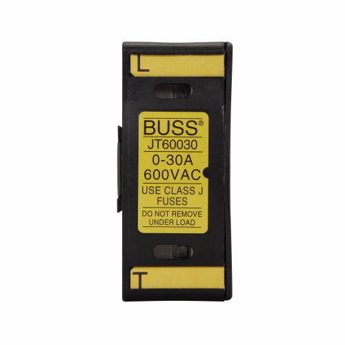 Bussmann by Eaton Finger-Safe Class J Fuse Block; 30A; 600VAC/600VDC; 1-Pole; DIN Rail Mount
