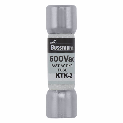 Bussmann by Eaton Limitron Midget Fast-Acting Fuse; 2A; 600VAC