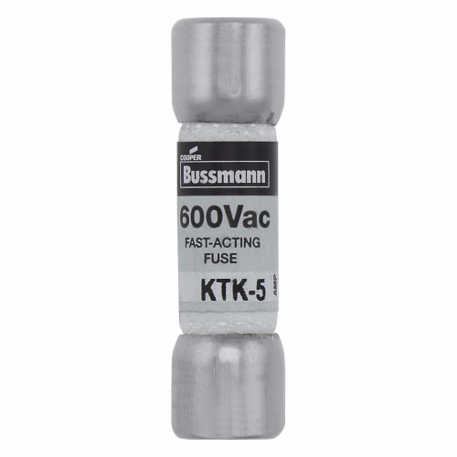 Bussmann by Eaton Limitron Midget Fast-Acting Fuse; 5A; 600VAC