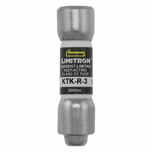 Bussmann by Eaton Limitron Class CC Fast-Acting Fuse; 3A; 600VAC