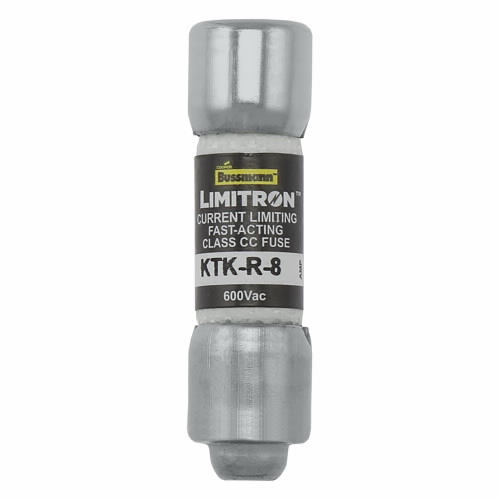 Bussmann by Eaton Limitron Class CC Fast-Acting Fuse; 8A; 600VAC