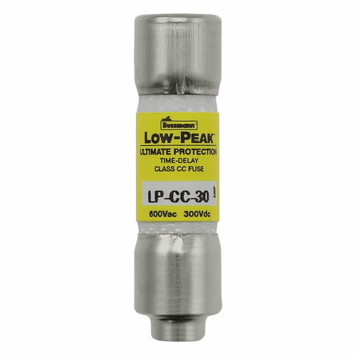 Bussmann by Eaton LOW-PEAK Class CC Time Delay Fuse; 30A; 600VAC/300VDC