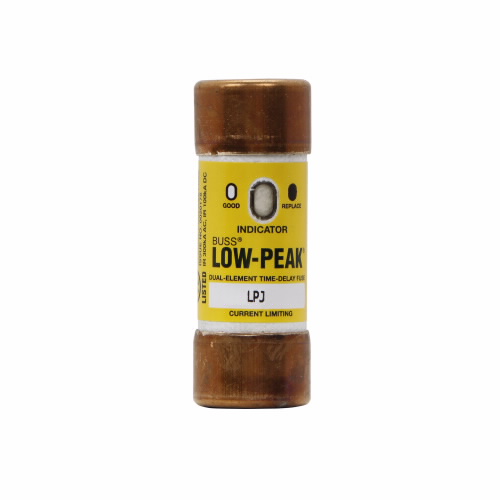 Bussmann by Eaton LOW-PEAK Class J Time Delay Fuse; 10A; 600VAC/300VDC; Indicating