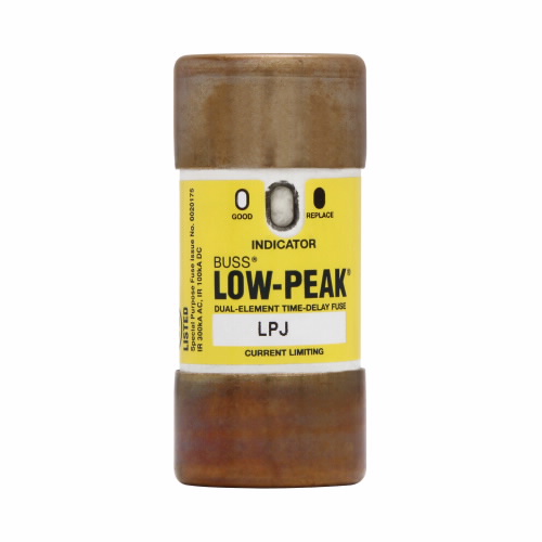 Bussmann by Eaton LOW-PEAK Class J Time Delay Fuse; 60A; 600VAC/300VDC; Indicating