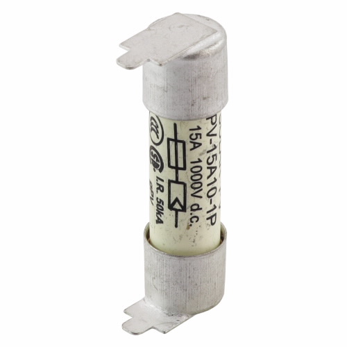 Bussmann Solar Fuse; 15A; 1000VDC; Midget Size; PCB - Single Pin Mount
