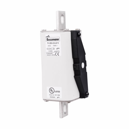 Bussmann Solar Fuse; 250A; 1500VDC; 2XL Size; Blade - Bolt-On Mount