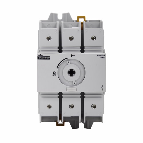 Bussmann Non-Fusible Disconnect Switch; 3-Pole; 100A; Rotary; w/out Handle; UL 98