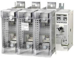 Bussmann Fusible Disconnect Switch; 3-Pole; 800A; Class L Fuse; Rotary; w/out Handle