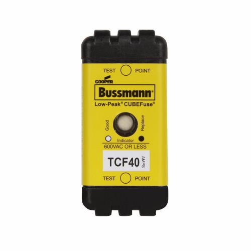 Bussmann by Eaton LOW-PEAK Class CF Time Delay Fuse; 40A; 600VAC/300VDC; Indicating