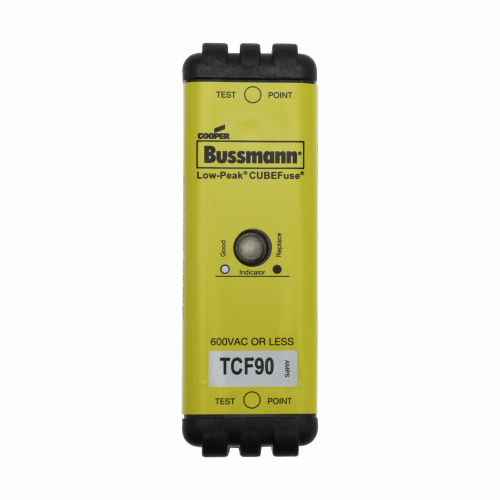 Bussmann by Eaton LOW-PEAK Class CF Time Delay Fuse; 90A; 600VAC/300VDC; Indicating