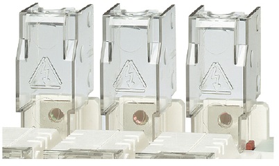 Bussmann Terminal Shroud; lineside and loadside; 400A; 2 poles