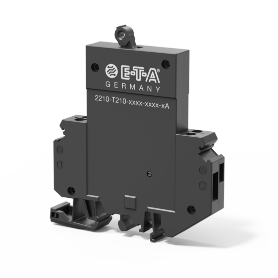 E-T-A Thermal Magnetic Circuit Breaker; 2-Pole; 4A; 277/480VAC/65VDC; Toggle; Screw Terminal; UL 1077