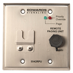UTC/Edwards Remote Paging Unit