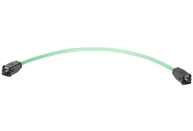 Harting PROFINET Cordset; RJ45 Hybrid to RJ45; Male Straight to Male Straight; 8-Pin; 4 x 22AWG &plus; 4 Power; Shielded; 1.5m FRNC Cable