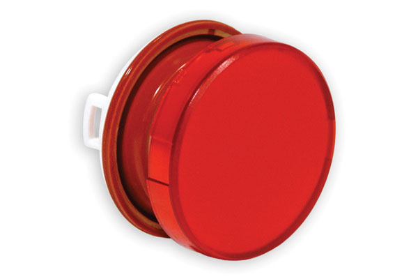 IDEC HW Replacement parts/illuminated pushbutton lens; round flush; Yellow