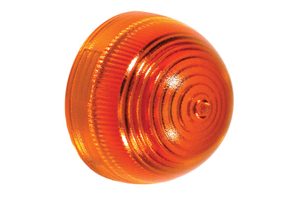 IDEC HW Replacement parts/lens; dome; Amber