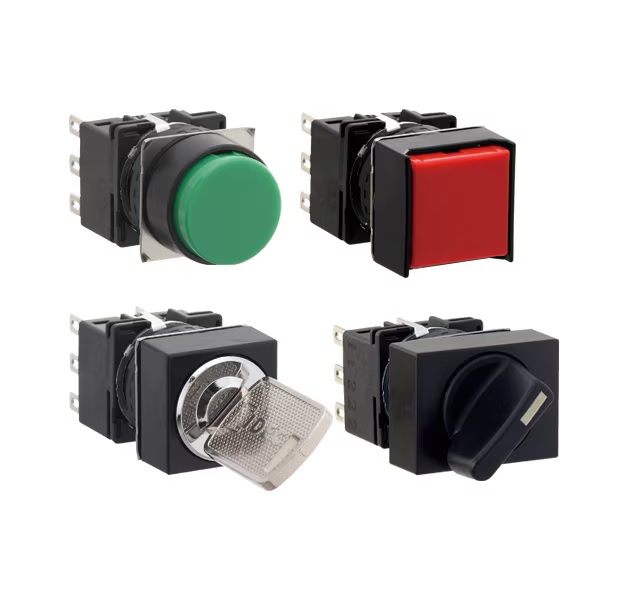 IDEC Buzzer; Continuous; 80 dB; Rectangular; 12VDC; Panel Mount