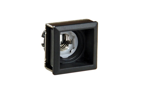 IDEC 16mm Operator - Pushbutton; Square; Flush - Plastic; Momentary