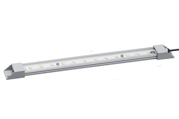 IDEC LED Machine Light; Rectangular; 152 x 55 x 22mm; Red Light; 24VDC; IP40; Potted Cable