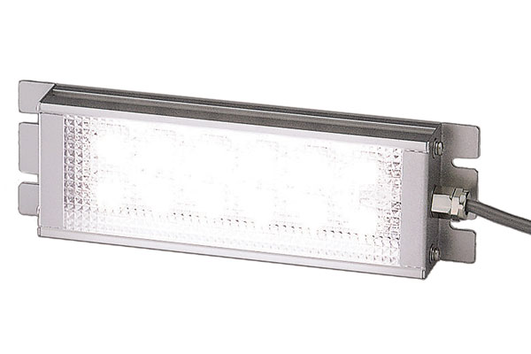 IDEC LED Machine Light; Rectangular; 152 x 55 x 22mm; Cool White Light; 24VDC; IP40; Potted Cable