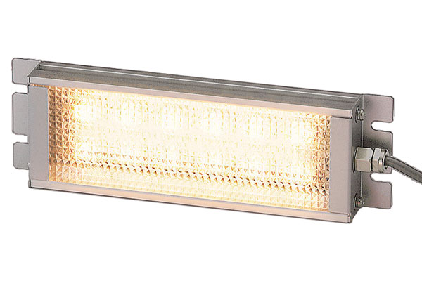 IDEC LED Machine Light; Rectangular; 152 x 55 x 22mm; Warm White Light; 24VDC; IP40; Potted Cable