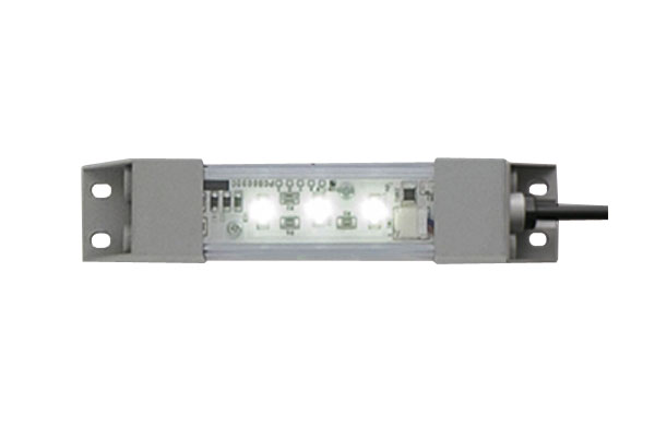 IDEC LED Machine Light; Rectangular; 134 x 27.5 x 16.mm; Cool White Light; 24VDC; IP65; Potted Cable