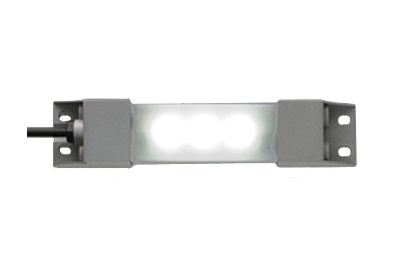 IDEC LED Machine Light; Rectangular; 134 x 27.5 x 16.mm; Cool White Light; 24VDC; IP65; Potted Cable