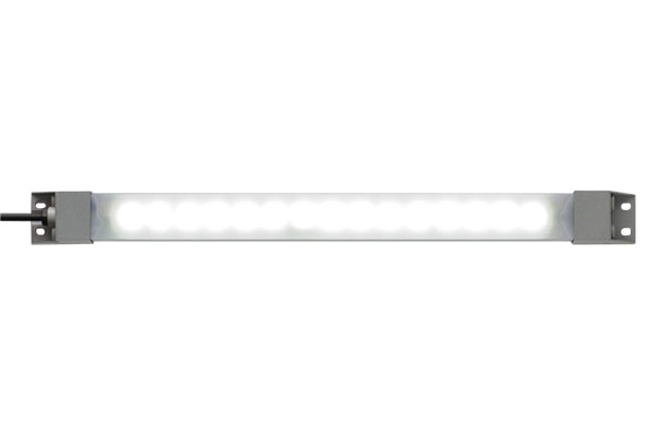 IDEC LED Machine Light; Rectangular; 330 x 27.5 x 16.mm; Cool White Light; 24VDC; IP65; Potted Cable