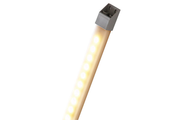 IDEC LED Machine Light; Rectangular; 1080 x 27.5 x 16.mm; Warm White Light; 24VDC; IP65; Potted Cable