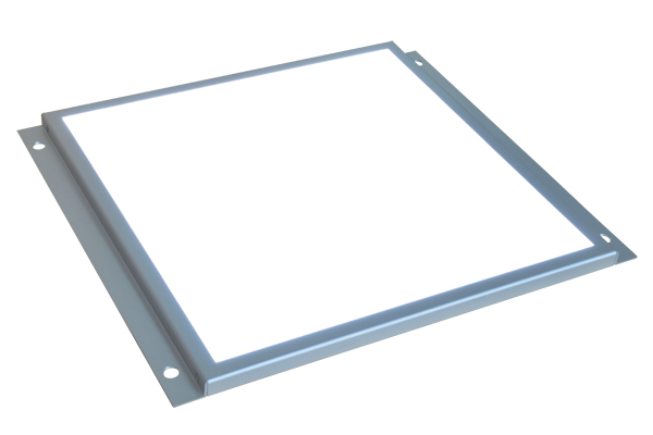 IDEC LED Machine Light; Rectangular; 331 x 295 x 21mm; White Light; 24VDC; IP20; Potted Cable