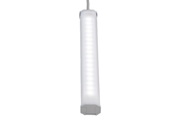 IDEC LED Machine Light; Rectangular; 330 x 40 x 29mm; White Light; 12/24VDC; IP65; Potted Cable