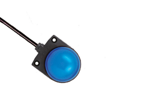 IDEC 37.4mm Status Indicator; 1-Segment; Blue; Steady; 24VAC/DC; 3m Potted Cable