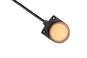 IDEC 37.4mm Status Indicator; 1-Segment; Warm White; Steady; 24VAC/DC; 5m Potted Cable