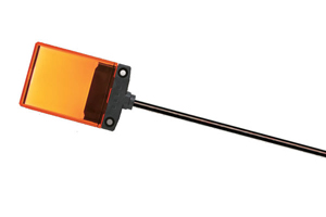 IDEC 35mm x 34mm Status Indicator - Flat; 1-Segment; Amber; Steady; 24VAC/DC; 3m Potted Cable