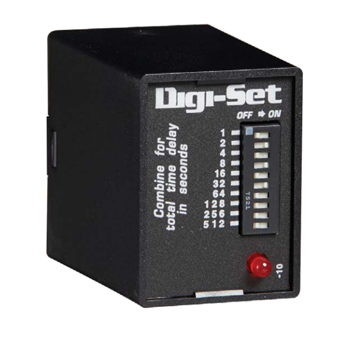 Littelfuse/SSAC Interval On Timer; 120VAC 0.1s - 102.3s Time Range; DPDT 10A; Power Trigger; 8-Pin; Single Function; Digital Adjustment
