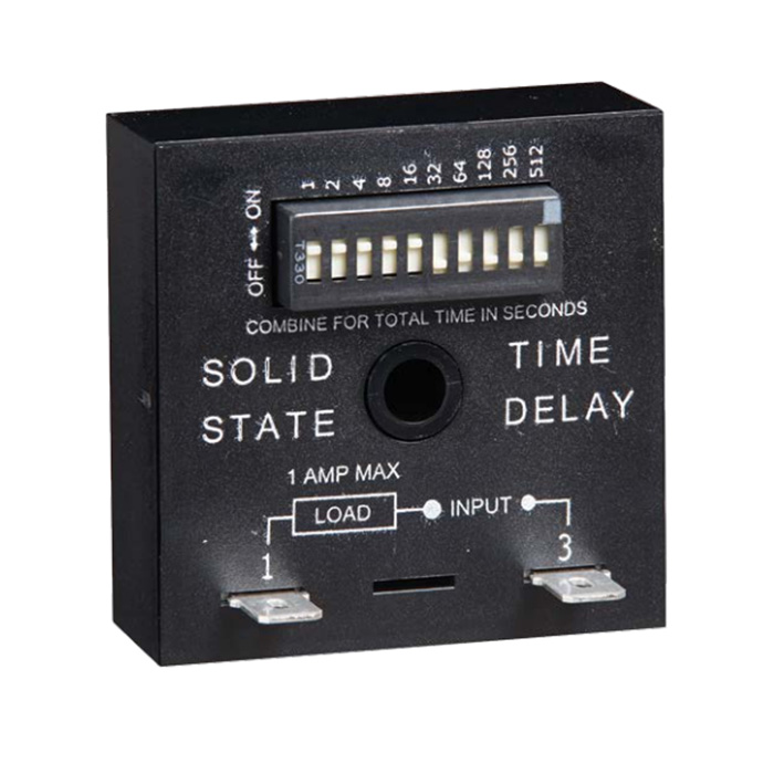 Littelfuse/SSAC On Delay Solid State Timer; 24-120VAC/DC 10s - 10230s Time Range; 1-NO 1A; Power Trigger; Panel Mount; Single Function; Digital Adjustment