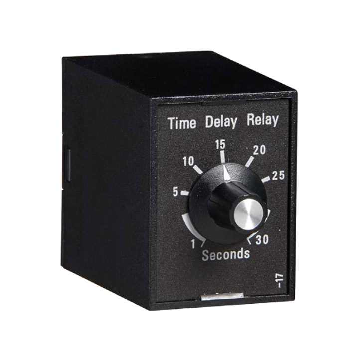 Littelfuse/SSAC Off Delay Timer; 120VAC 1s - 30s Time Range; SPDT 10A; Signal Trigger; 8-Pin; Single Function; Onboard Adjustment