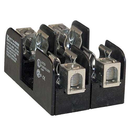 Mersen Class H; K Fuse Block; 30A; 250VAC/250VDC; 2-Pole; Box Connection; Panel Mount