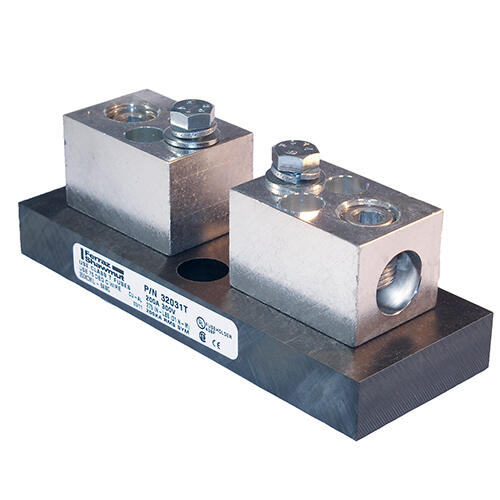 Mersen Class T Fuse Block; 200A; 300VAC/300VDC; 1-Pole; Box Connection; Panel Mount