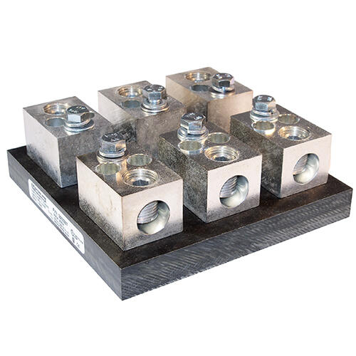 Mersen Class T Fuse Block; 200A; 300VAC/300VDC; 3-Pole; Box Connection; Panel Mount